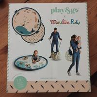 tappeto da gioco e sacco porta giochi