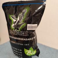 Pallini biodegradabili per replica softair 