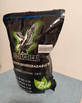 Pallini biodegradabili per replica softair 