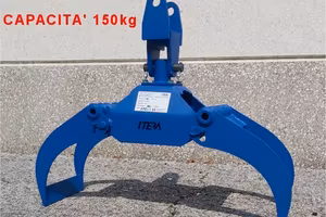 Pinza Legna IPL700 e STAFFA attacco escavatore