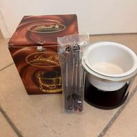 Set fonduta di cioccolato Lindt