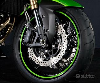 Strisce verdi ruota Kawasaki Z 750 2007 - 2012