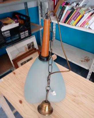 LAMPADARIO VETRO