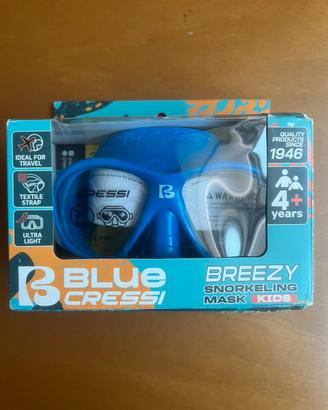 Maschera Snorkeling CRESSI con Doppia Lente