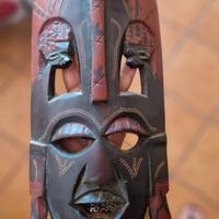 maschera guerriero africano 