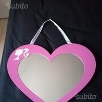 Specchio cuore Barbie