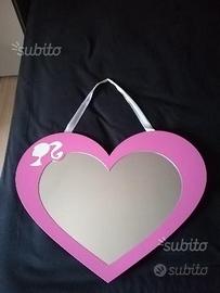 Specchio cuore Barbie