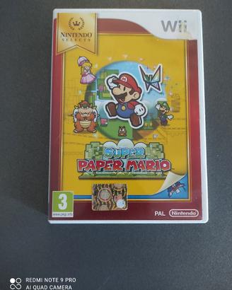 SUPER PAPER MARIO WII