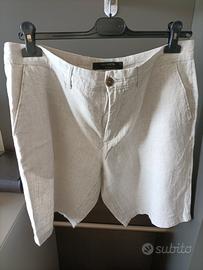 pantaloncino uomo taglia 48 Lino e Viscosa