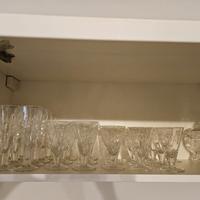 Set bicchieri cristallo 