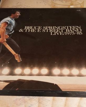 cofanetto 5 LP Bruce Springsteen live 2975-85