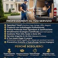 Sgombero Gratis Case Ville Cantine Traslochi H24