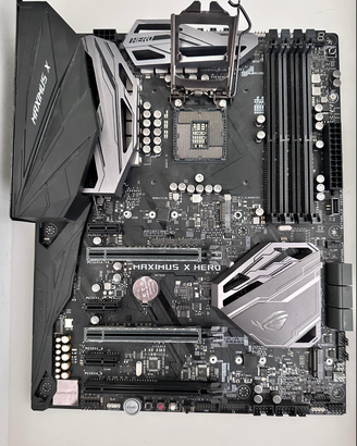 Blocco Gaming Intel i7 8700K + ASUS ROG Maximus X