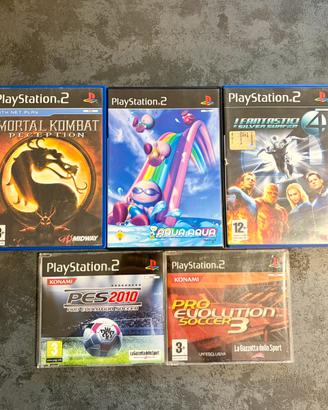 Lotto Giochi PS2 PAL ITA – Completi e Funzionanti