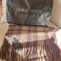 sciarpa uomo GIORGIO ARMANI lana e cashmere 