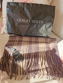 sciarpa uomo GIORGIO ARMANI lana e cashmere 