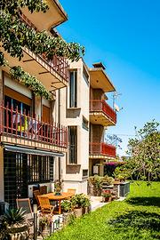 Via Santa Sofia di fronte alla Cittadella