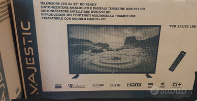 Tv LED  Majestic 32" HD-READY