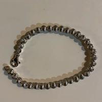Bracciale in Argento Rodiato “MOON” 13,4g