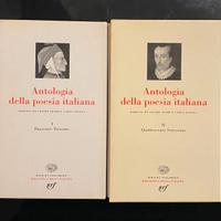 Antologia della poesia italiana. Einaudi. 2 VOLUMI