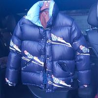piumino MONCLER DEJAN blu navy Uomo ad Imola 