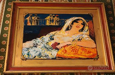 Quadro "La Favorita del Sultano" Fiume