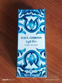 DOLCE & GABBANA LIGHT BLUE CAPRI IN LOVE EAU DE PA