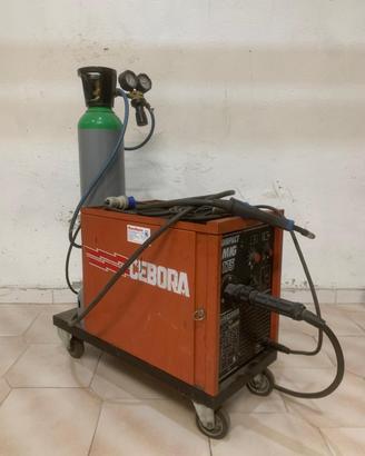 Saldatrice a filo mig professionale cebora 220V