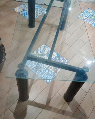 tavolo in vetro 