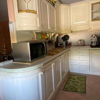 Cucina angolare in rovere