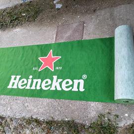 Striscione Heineken da 50 Metri x Cm.80 altezza