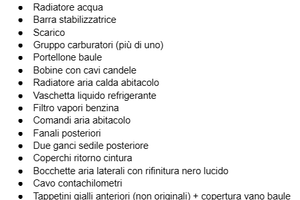 Ricambi Fiat 500 Sporting