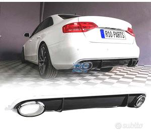 DIFFUSORE AUDI A4 B8 07-11 LOOK RS4