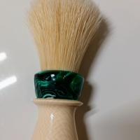 Pennello da barba Boti in setola sbiancata nodo 25