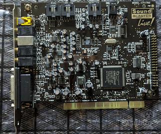 scheda audio sound blaster live! 1024