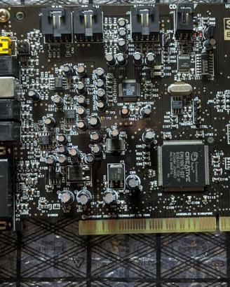 scheda audio sound blaster live! 1024