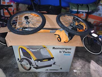Rimorchio bici bambini/cani
