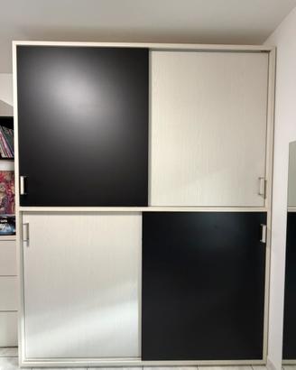 Armadio 4 ante scorrevoli giessegi