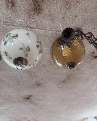 3 lampadari a sospensione in ceramica