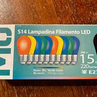 Lampadine a led colorate