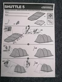 tenda ferrino shuttle 5 