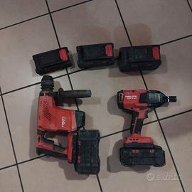 Set utensili HILTI 22V – TE 30-A22 + SIW 22-A con