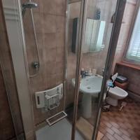 CABINA DOCCIA PROFILI INOX PORTA A LIBRO