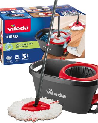 Vileda Turbo Sistema Lavapavimenti con Strizzatore