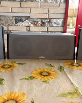 Kit audio diffusore centrale e satelliti surround