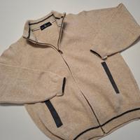 Cardigan M uomo pura lana 'Maglieria del Conte'. 