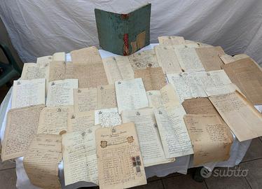 Lotto atti notarili 1884/1920 collezione