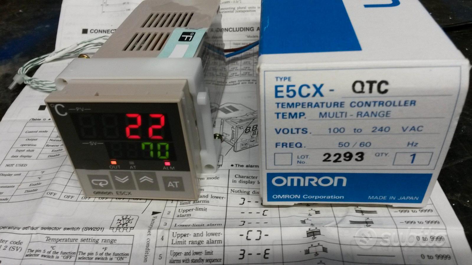 Regolatore Di Temperatura Analogico E5C2-R, Strumento Di Controllo Della Temperatura Montato Su Guida Din 92055150