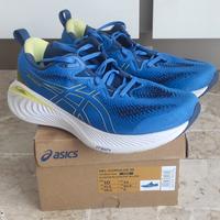 scarpe running Asics gel cumulus 25 misura 44 