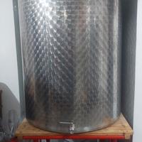 Botte in acciaio inox lt litri 800